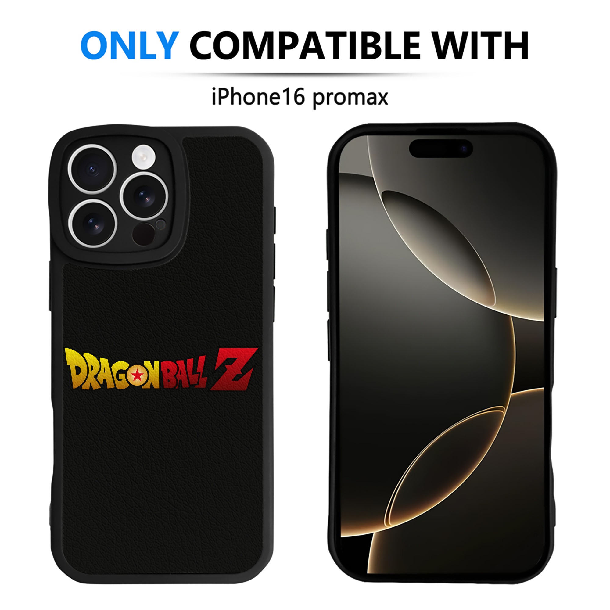 （画像用） ドラゴンボール DRAGON BALL 【iPhone 16シリーズ対応】シリコンスマホケース（レザー調） 材質：シリコン
